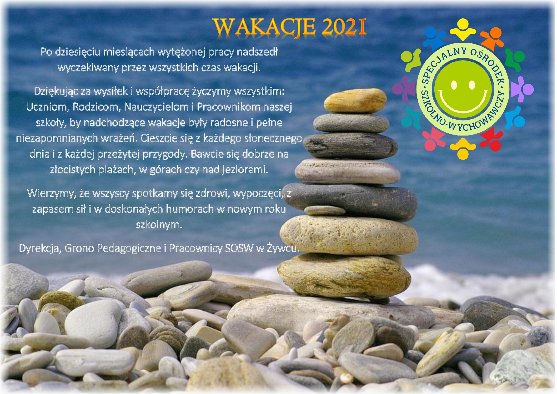 Życzenia wakacyjne 2021