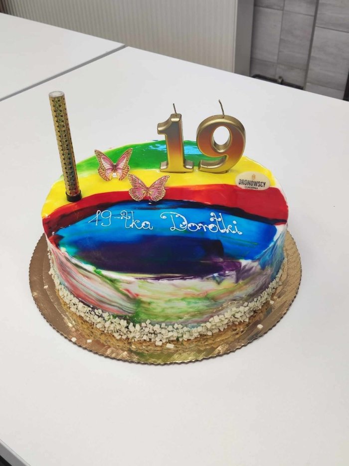 Tort urodzinowy Dorotki. 