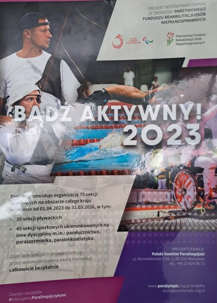 Bądź aktywny 2023.