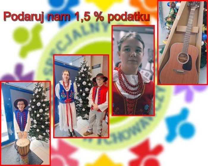 Podaruj nam 1, 5 % podatku.