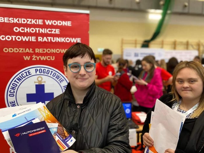 Udział w Targach Pracy i Edukacji Młodzieży. 