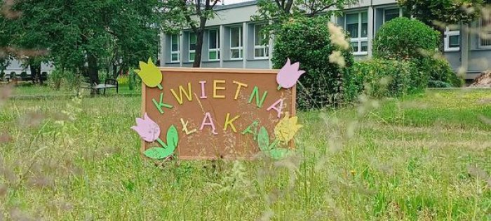 Tablica z naturalnych materiałów.