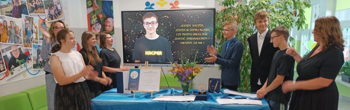 Podsumowanie ogólnopolskiego konkursu ZŁOTE SZKOŁY NBP 2023/2024 - ambasadorzy.