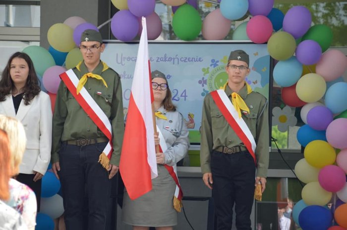 UROCZYSTE ZAKOŃCZENIE ROKU SZKOLNEGO 2023/2024.