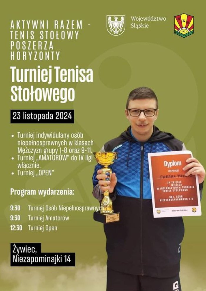 Turniej tenisa stołowego 