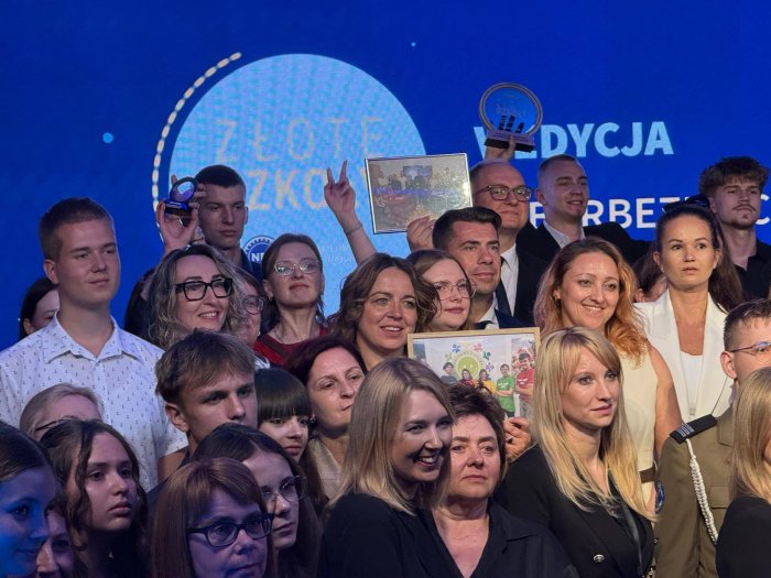 Uczniowie naszej Szkoły na uroczystej gali w Warszawie.