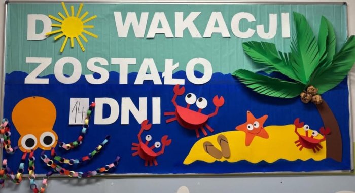 Do wakacji zostało czternaście dni.
