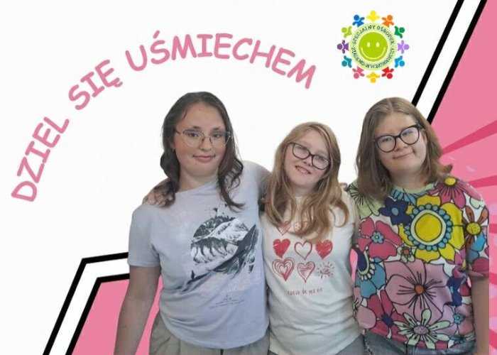Dziel się uśmiechem.