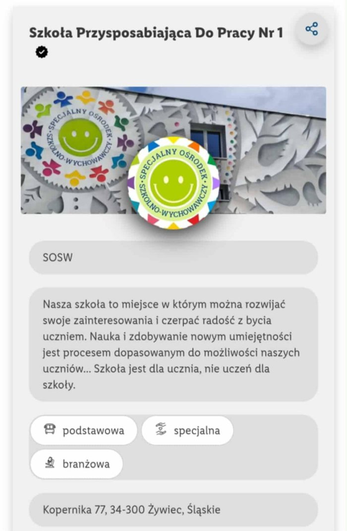 Nasza szkoła to miejsce w którym można rozwijać swoje zainteresowania i czerpać radość z bycia uczniem. Nauka i zdobywanie nowych umiejętności jest procesem dostosowanym do umiejętności naszych  uczniów. Szkoła jest dla ucznia, nie uczeń dla szkoły.