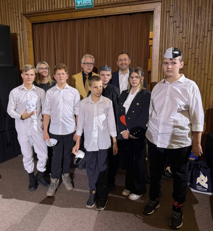 Uczniowie na Wojewódzkim Konkursie „PROFORMA” w Katowicach.