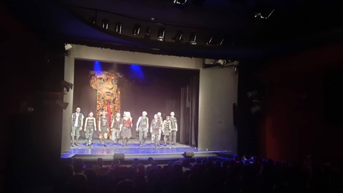 Scena Teatru Bianialuka w Bielsku-Białej.