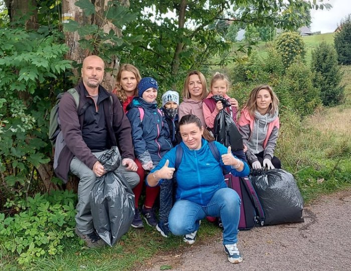 odpoczynek  uczestników zlotu ekologicznego