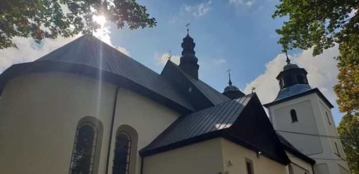 Sanktuarium Matki Bożej w Rychwałdzie.