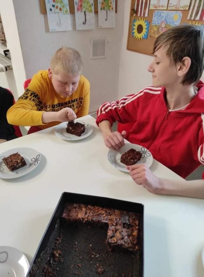 Degustacja wypieków. 