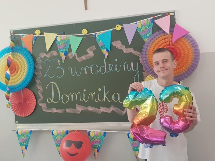 Urodzinowyjęcie Dominika. 