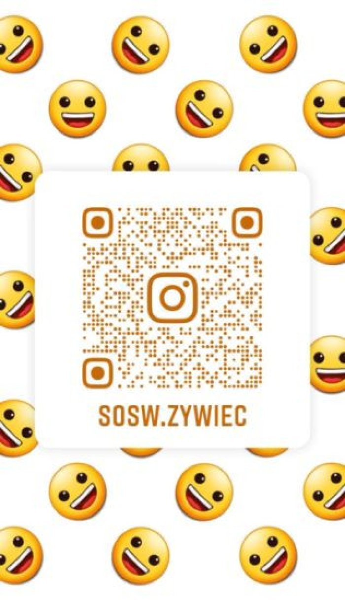 Kod QR do instagrama szkoły.