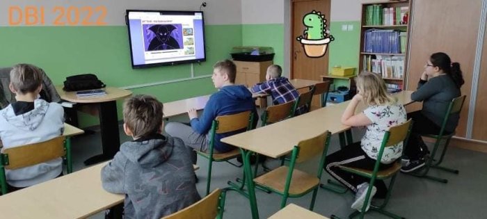 Dzień Bezpiecznego Internetu 2022 w klasie 4/5.
