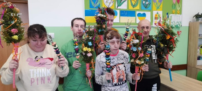 Prezentacja wykonanych palm. 