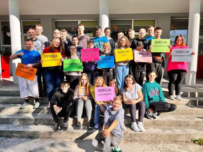 Reprezentanci samorządu uczniowskiego naszej szkoły.