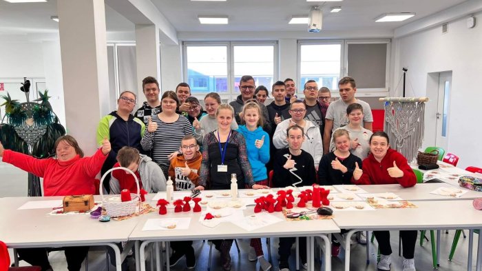 Uczestnicy warsztatów. 