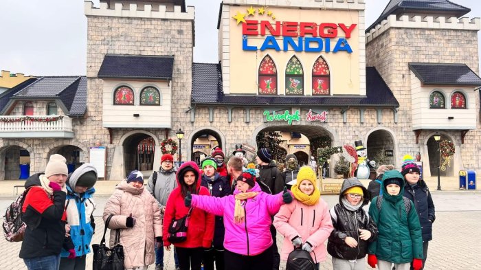 Owiedzamy  największy Park Rozrywki w Polsce — Energylandię Winter Kingdom.